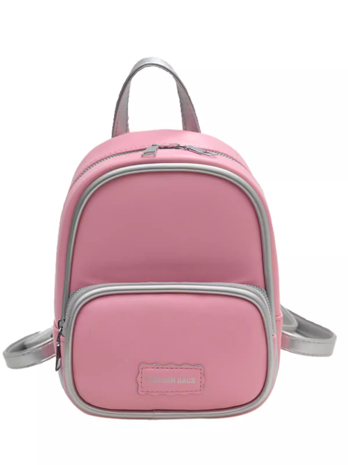 Women's Trendy Fashion Color Contrast Versatile Class Backpacks