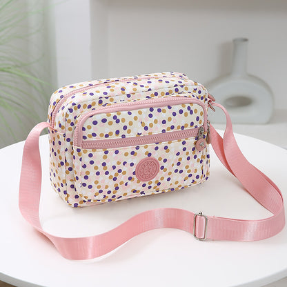 Women's Washed Nylon Oxford Cloth Fashion Storage Crossbody Bags