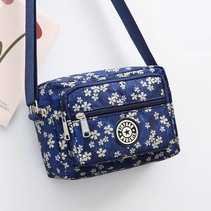 Women's Oxford Cloth Mother Flower Canvas Stall Bags