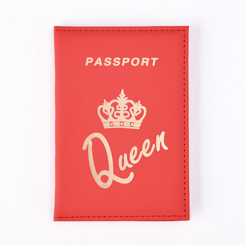 Paquet d'identification de billet de couverture de passeport au toucher peau unie