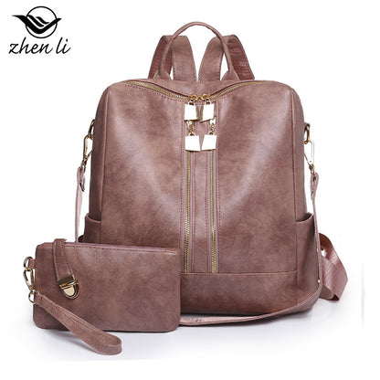 Women's Popular Pretty Charming Unique Two-piece Backpacks