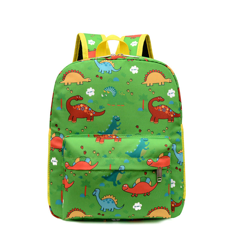 Sacs d'école maternelle portables de grande capacité à la mode avec motif de dinosaure mignon