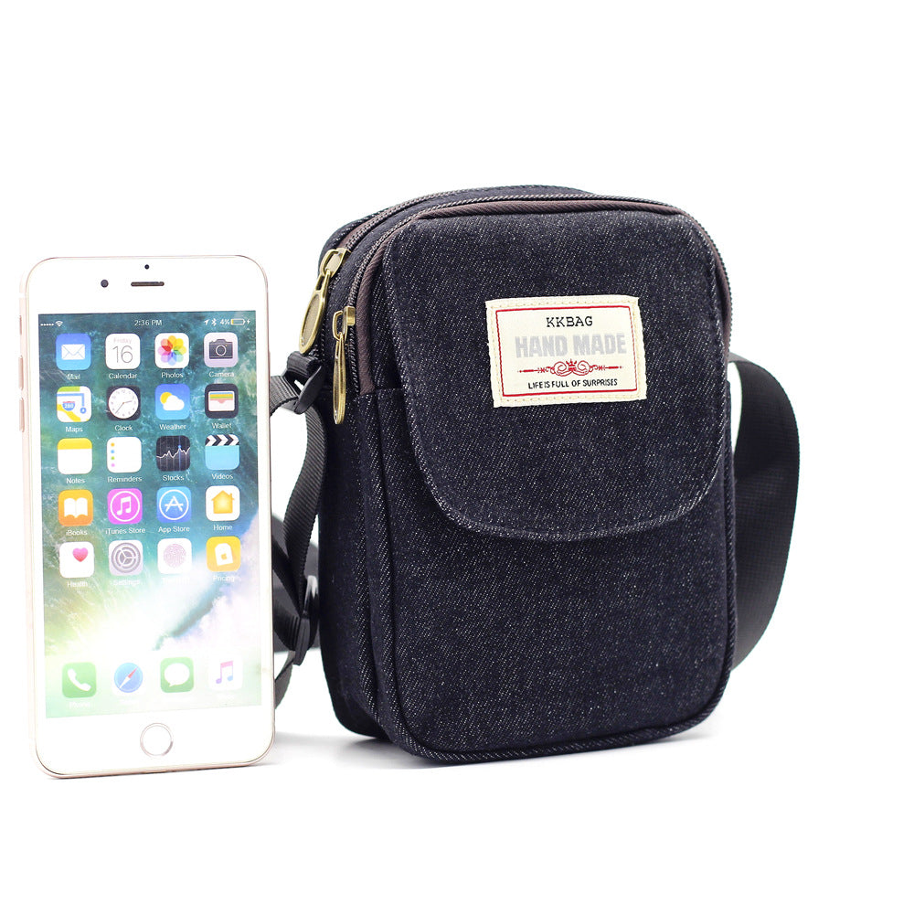 Women's Printed Canvas Large Capacity Fashion Full Phone Bags