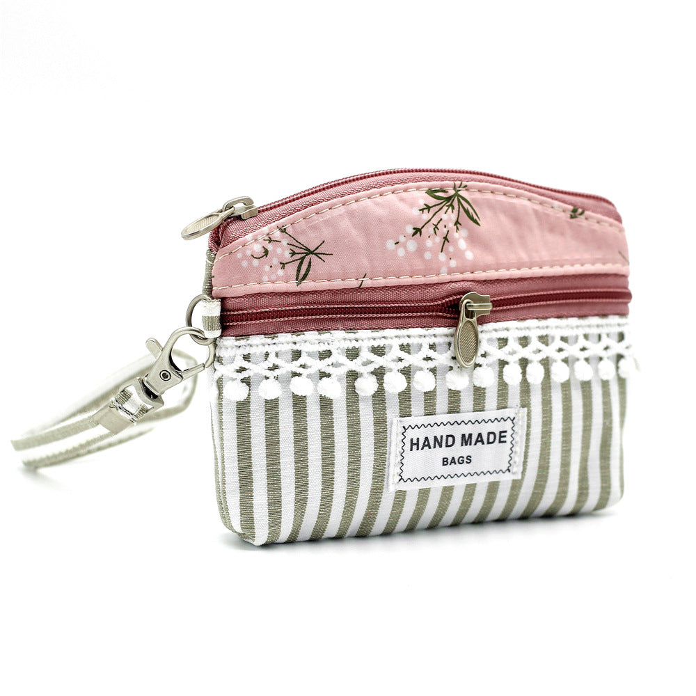 Women's Shopkeeper Dandelion Double Pull Hand Carrying Coin Purses