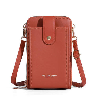 Women's Cell Korean Fashion Solid Color One Bags