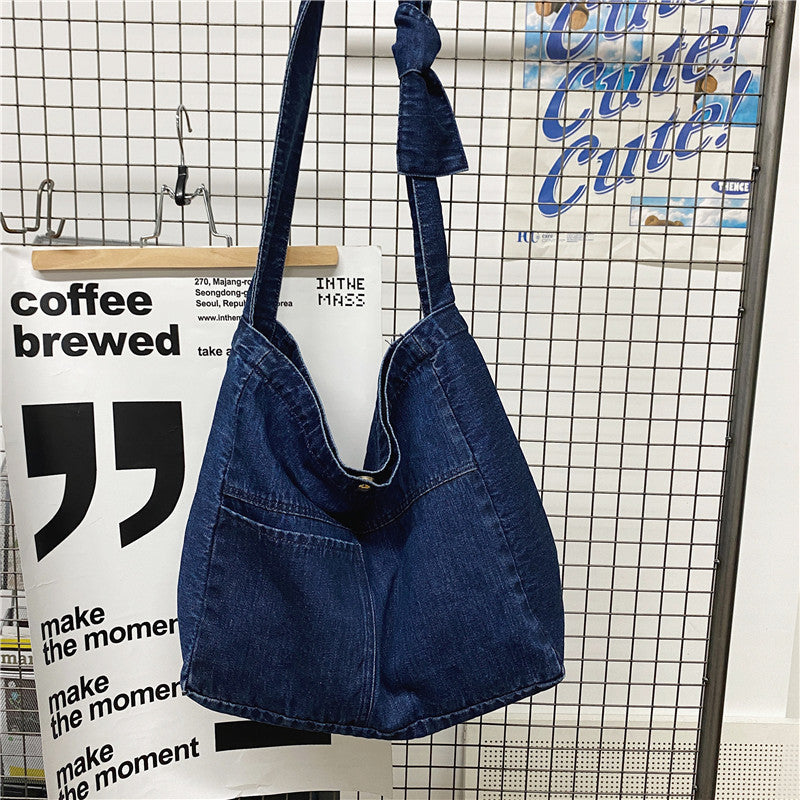 Lazy Style Large Capacity Totes Fresh Shoulder Bags