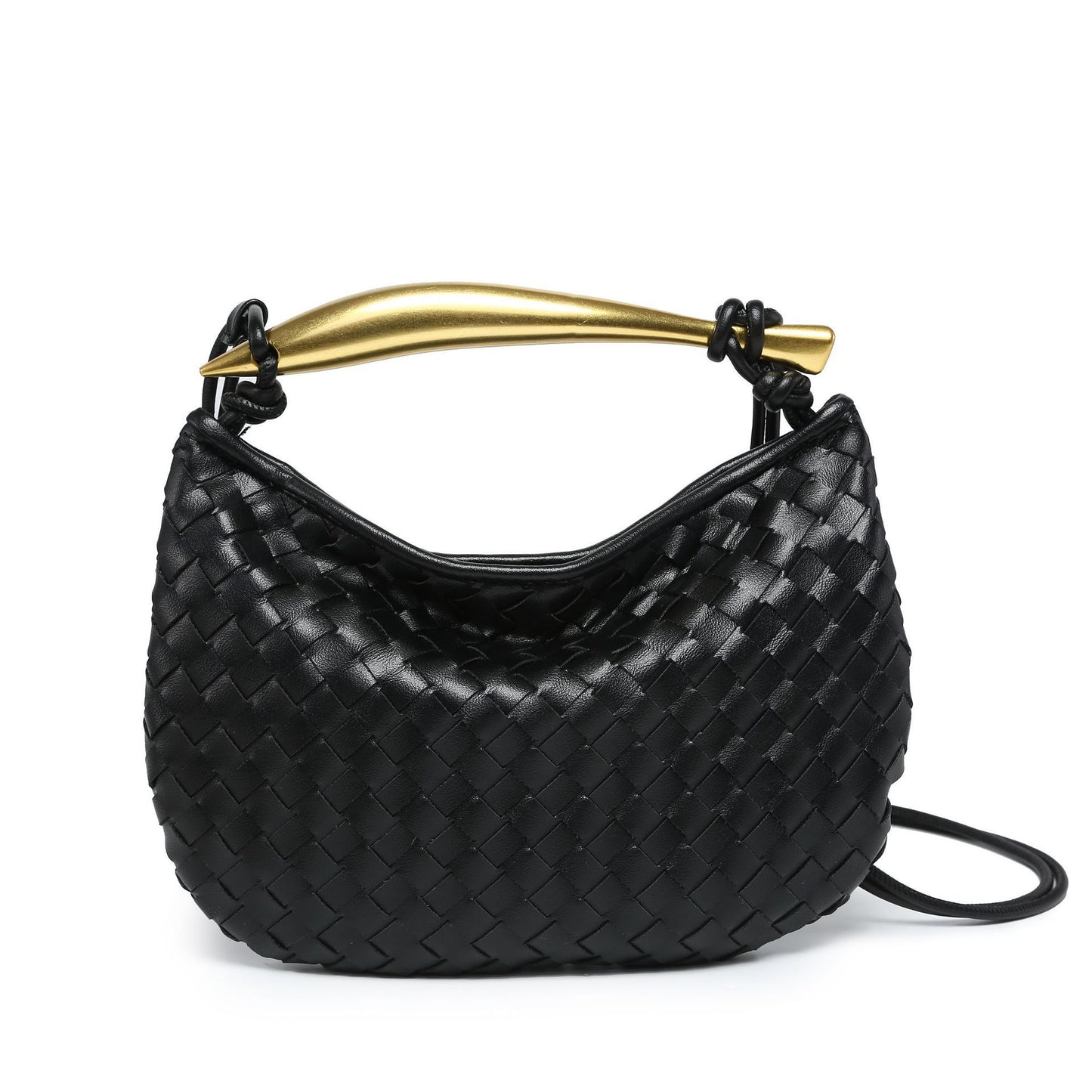 Comfortable Fashion Woven Sardine Hand Dumpling Handbags