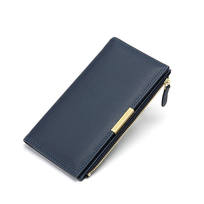 Women's Beautiful Korean Simple Clutch Long Ladies Wallets