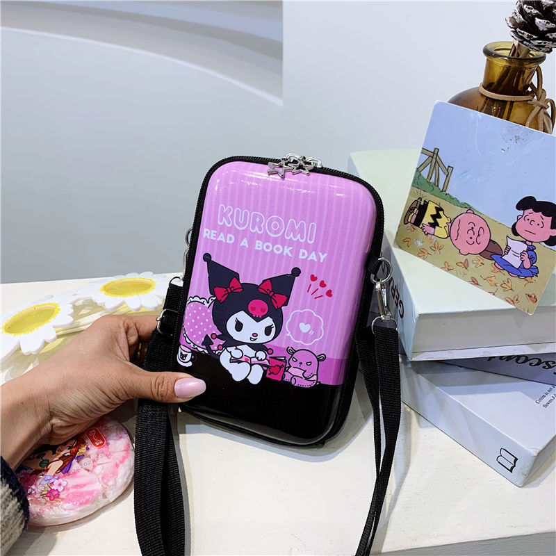 Women's Korean Cartoon Cute Western Mobile Crossbody Bags