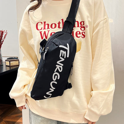 Trendy Simple Letter Large Capacity Fashion Waist Packs