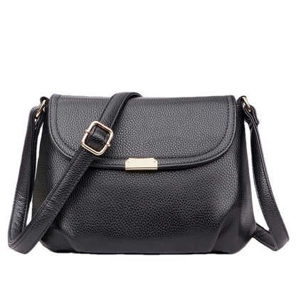 Women's Mother Trendy Simple Soft Leather Crossbody Bags