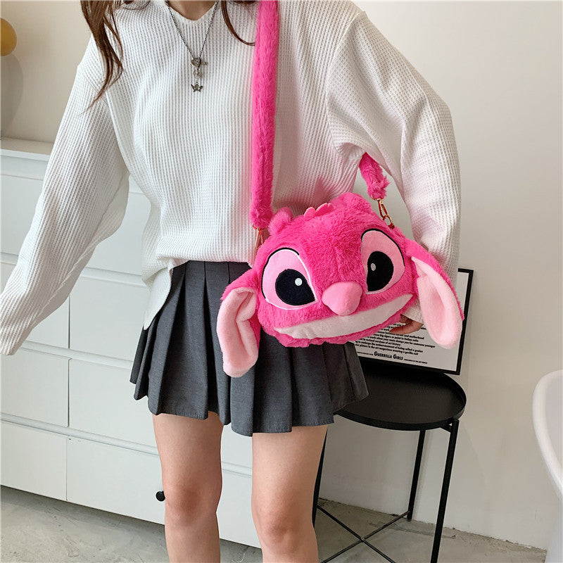 Crane Machines Gift Cartoon Cute Toy Stitch Korean Crossbody Bags