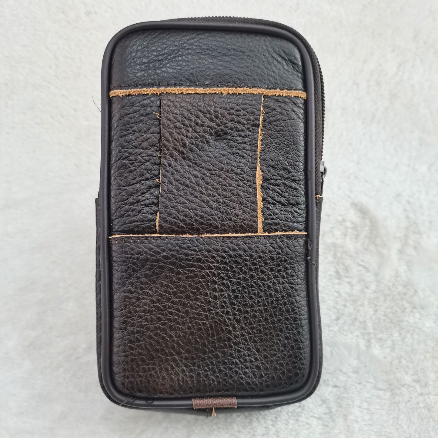 Men's Cattle Leather Mobile Smart Sundry Bags