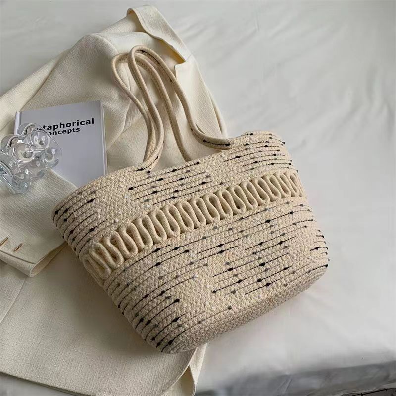 Women's Cotton Thread Summer Versatile Fairy Woven Crossbody Bags