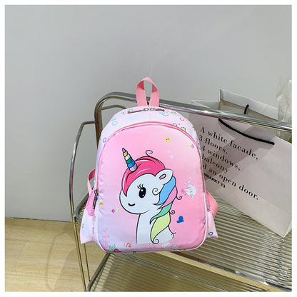 Sacs d'école pour garçons et filles, adorables et charmants, avec motif licorne et dessin animé