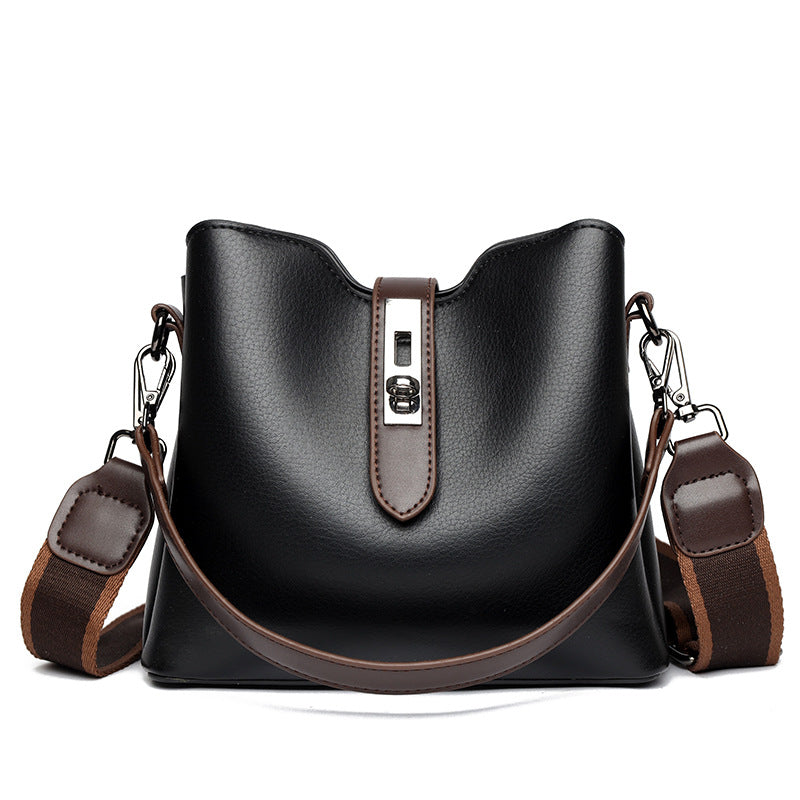 Women's Soft Leather Textured Hand Carrying High-grade Crossbody Bags