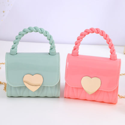 Women's Slouchy Creative Mini Love Gel Crossbody Bags