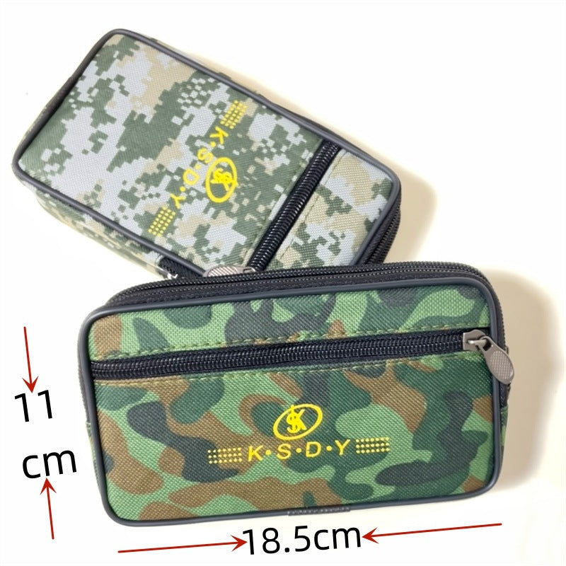 Sacs banane pour hommes de grande taille, motif camouflage, pour chantier de construction mobile