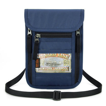 Document Abroad Passport Léger Glissant Halter Id Package