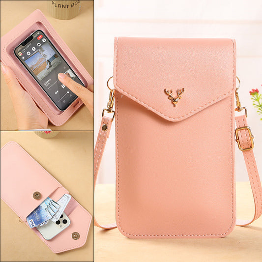 Women's Mini Simple Touch Screen Stylish Lightweight Phone Bags