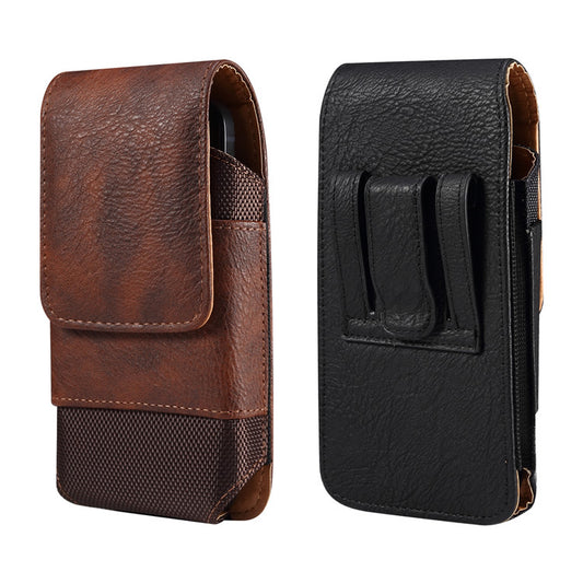 Men's Mobile Nylon Oxford Cloth Elderly Slot Straight Phone Bags