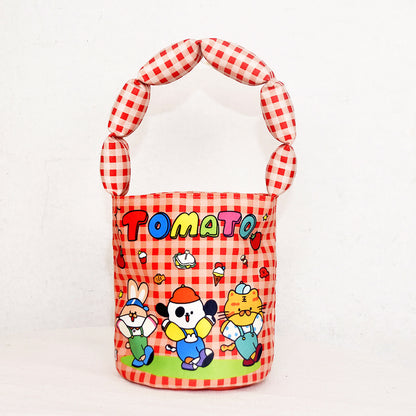 Versatile Illustration Cute Bucket Outing Mummy Handbags