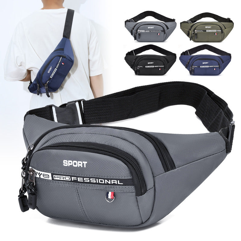 Men's Derm Leisure Business Cashier Waterproof Mobile Men's Waist Packs