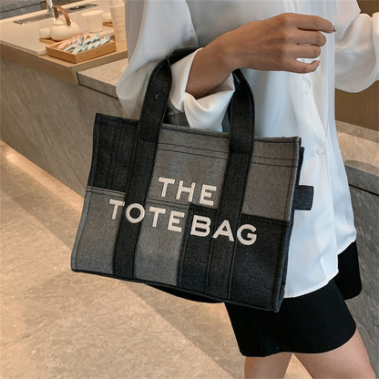 Portable Tote High Sense Niche Vintage Handbags