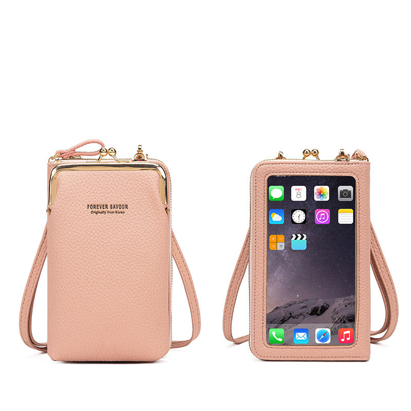 Women's Mini Summer Integrated Fashion Simple Touch Phone Bags