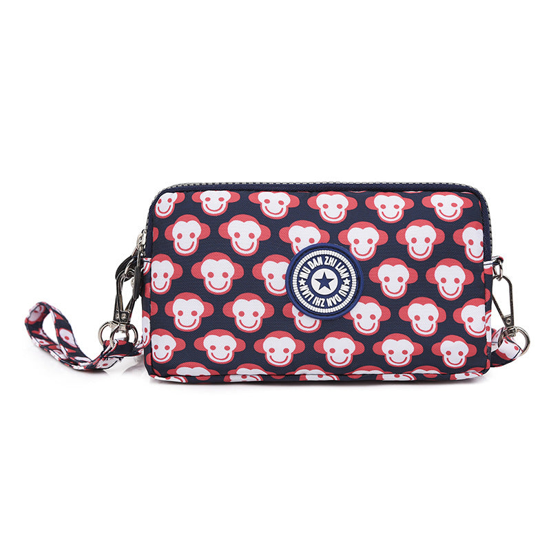 Mini-pochette polyvalente en toile pour femme