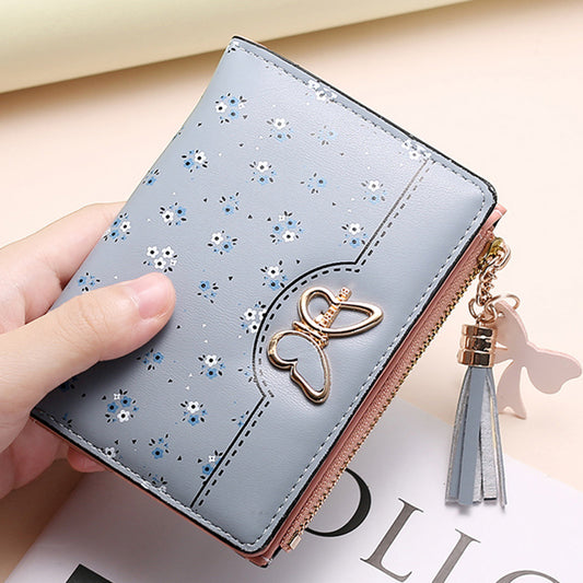 Women's Short Small Fashion Hasp Zipper For Ladies Wallets