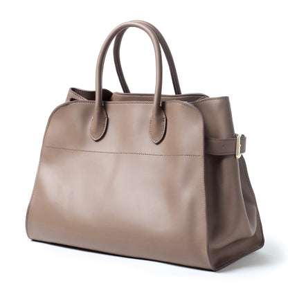 Women's Large Capacity Totes Genuine Leather Commute Handbags