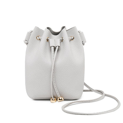 Women's Autumn Litchi Pattern Fresh Elegant Shoulder Bags