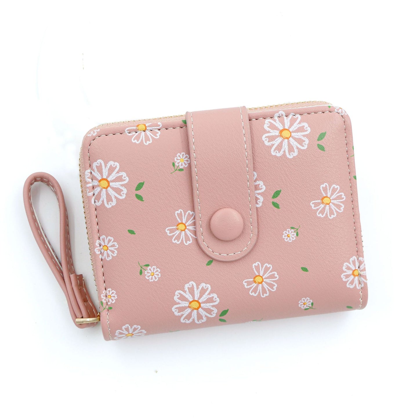 Women's Simple Cute Kitten Style Pocket Portable Ladies Wallets