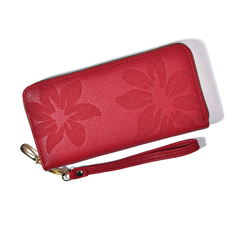 Women's Long Clutch Large Capacity Mobile Ladies Wallets