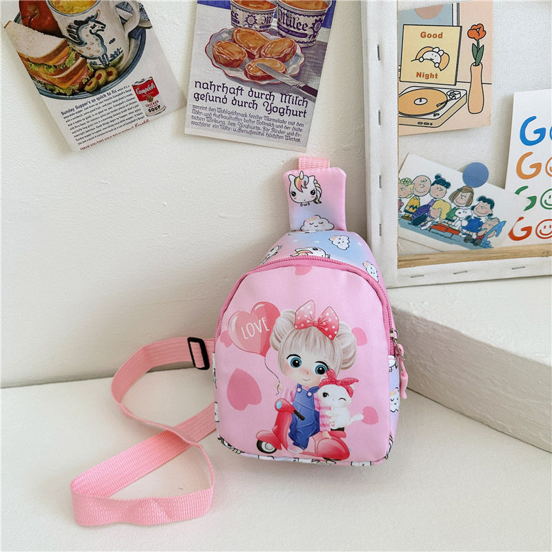 Sacs banane pour enfants, mignons, imprimés, anime, simples et tendance