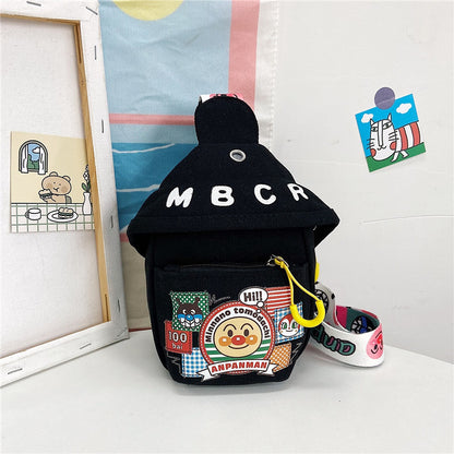 Women's Popular Korean Summer Cartoon Print Shoulder Bags