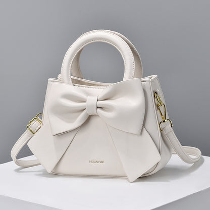 Bowknot Portable Design Fresh Sweet Girlish Shoulder Bags