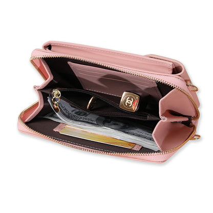 Women's Long Clutch Large Capacity Mobile Zipper Phone Bags