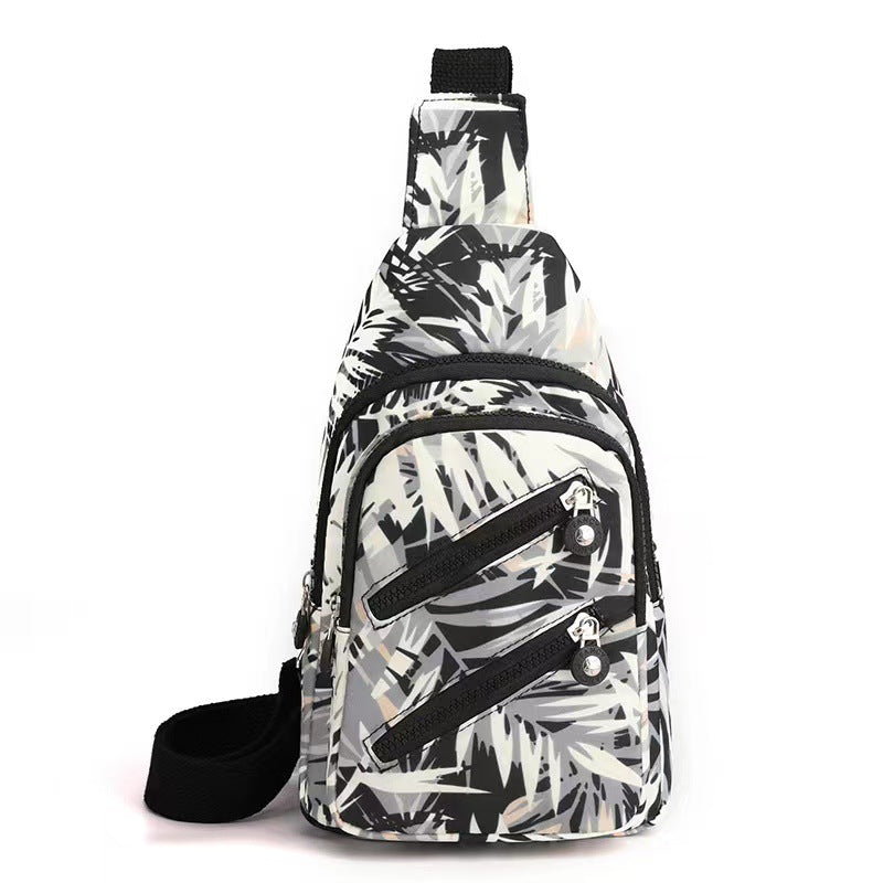 New Women's Korean Fashion Trendy Printed Waist Packs