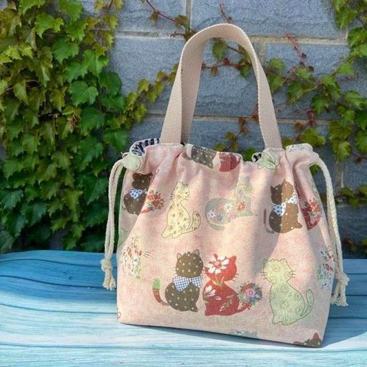 With Rice Hand Carrying Canvas Cute Shoulder Bags