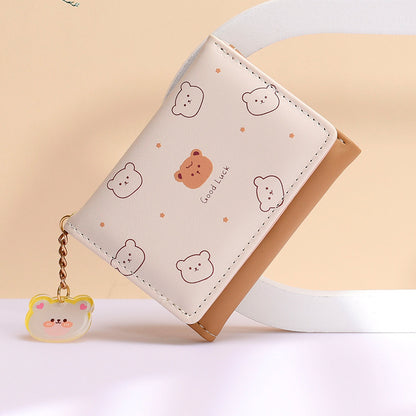 Women's Korean Short Female Fashion Cartoon Purses