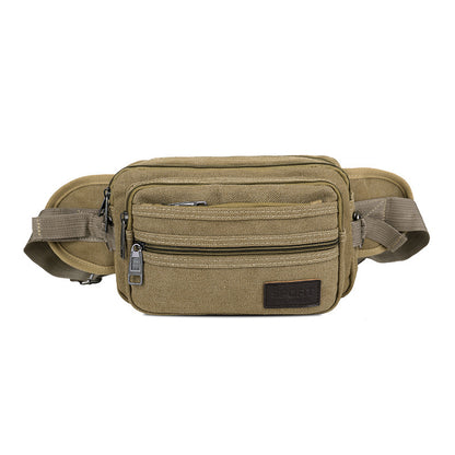 Men's Oxford Cloth Canvas Riding Tide Men's Waist Packs