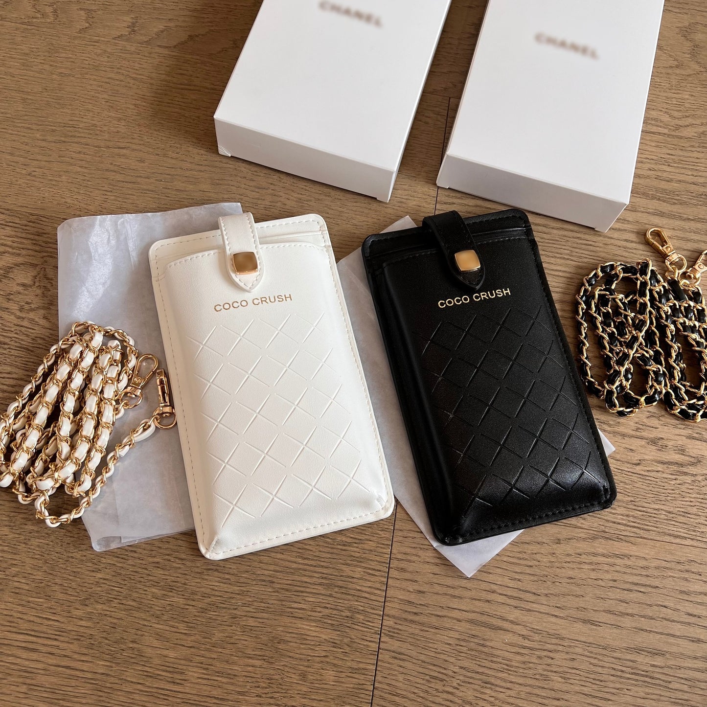 Premium Jewelry Limited Chain Mobile Simple Bags