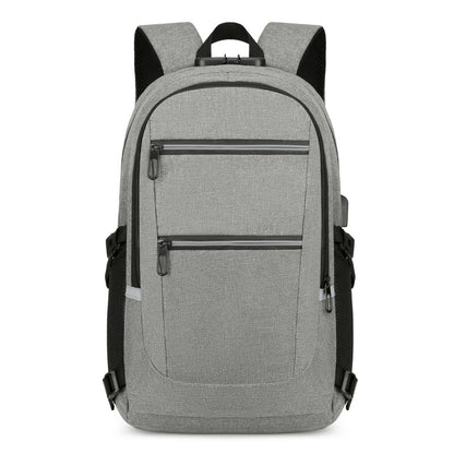 Sacs pour ordinateur portable de grande capacité pour hommes avec port de chargement et de loisirs