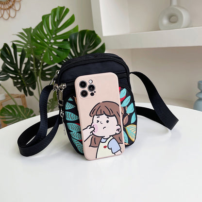 Women's Summer Mini Korean Style Vertical Crossbody Bags