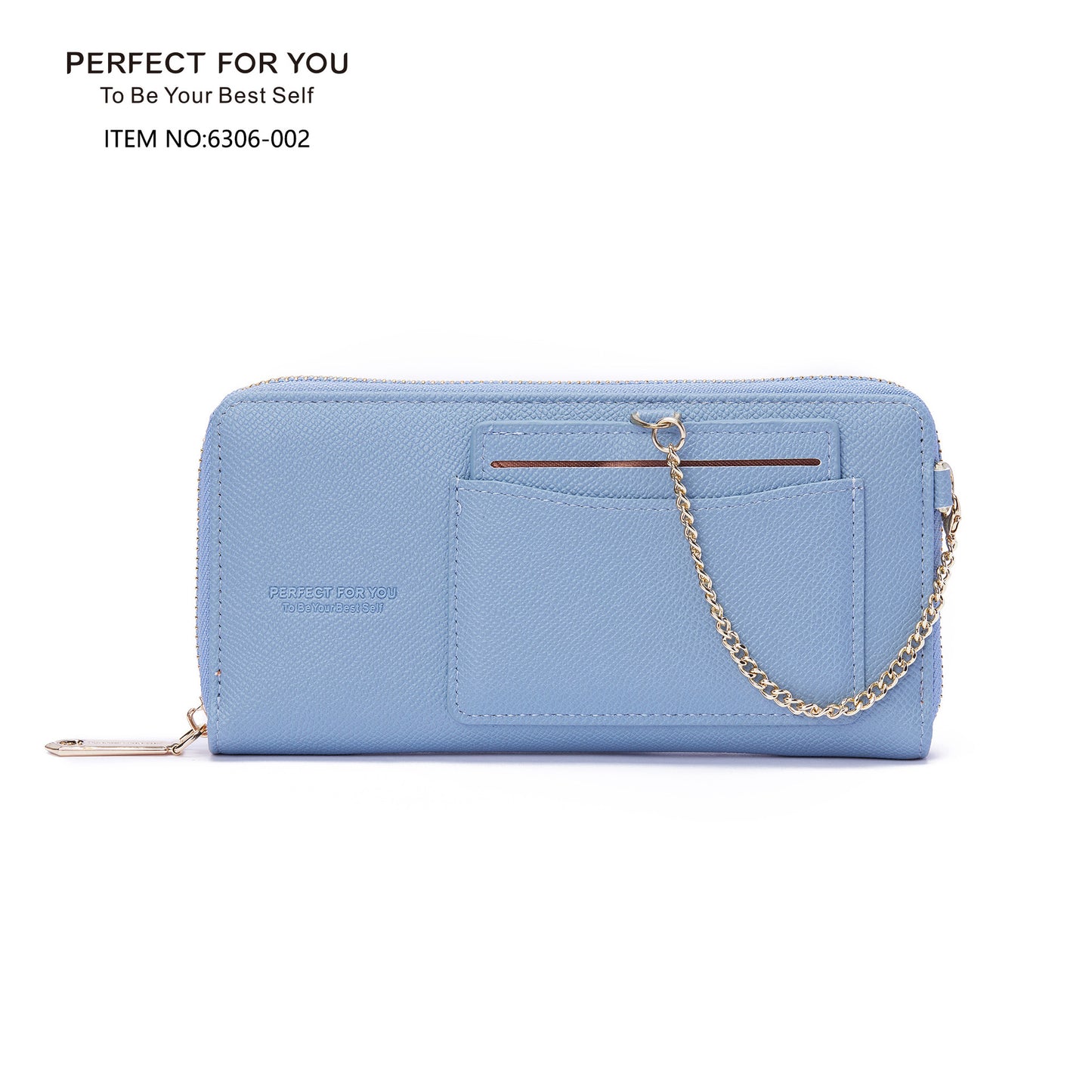 Women's Long Zipper Large Capacity Fashion Clutch Ladies Wallets