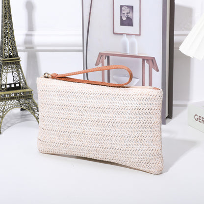 Women's Summer Straw Clutch Personality Versatile Large Handbags