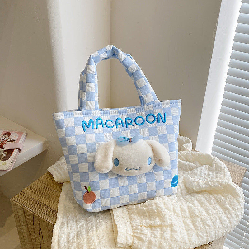 Children's Korean Style Cute Doll Heart Storage Handbags