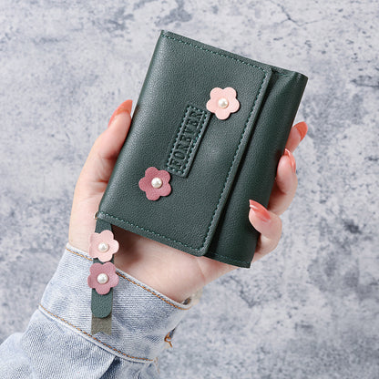 Women's Korean Short Creative Fashion Hasp Ladies Wallets